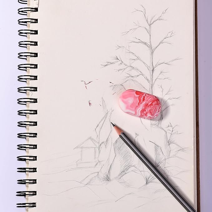 Mr. Pen- Marble Pencil Erasers, 12 Pack, Art Sketching, Clean Smudge-Free - Image 6