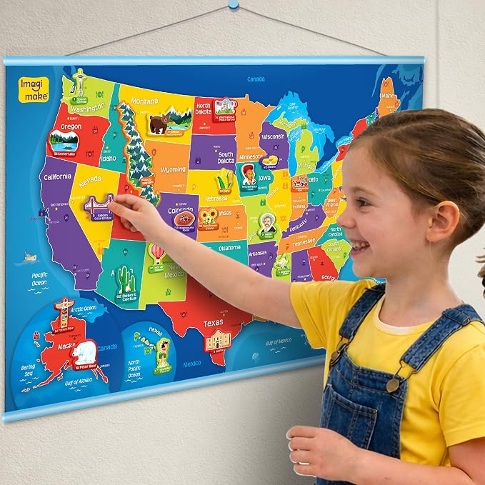 Imagimake Mapology USA Map - Image 6