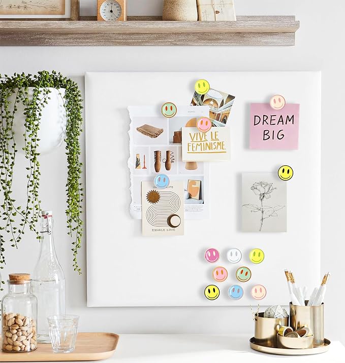 24Pcs Smiley Face Decorative Push Pins, Cute Thumb Tacks, Boarders - Image 5