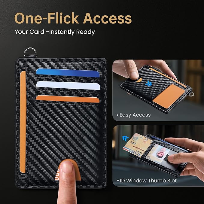Mayski Slim Wallet, Credit Card Holder - Image 6