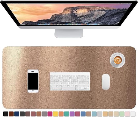 Hsurbtra Desk Pad, XL Extended Mouse Pad, Waterproof Desktop Blotter Protector by Hsurbtra