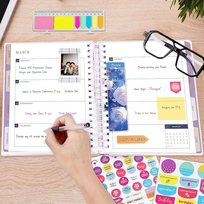 Planner 2026-2027, 18 Months Large Academic Daily Weekly Monthly Planner - Image 5