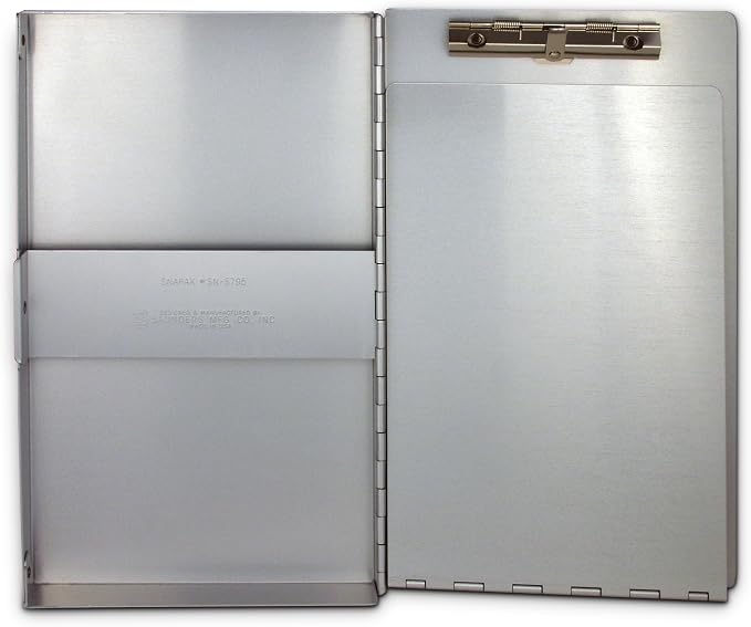 Saunders Recycled Aluminum Snapak Form Holder, Memo Size, Fits Paper Size up to - Image 3