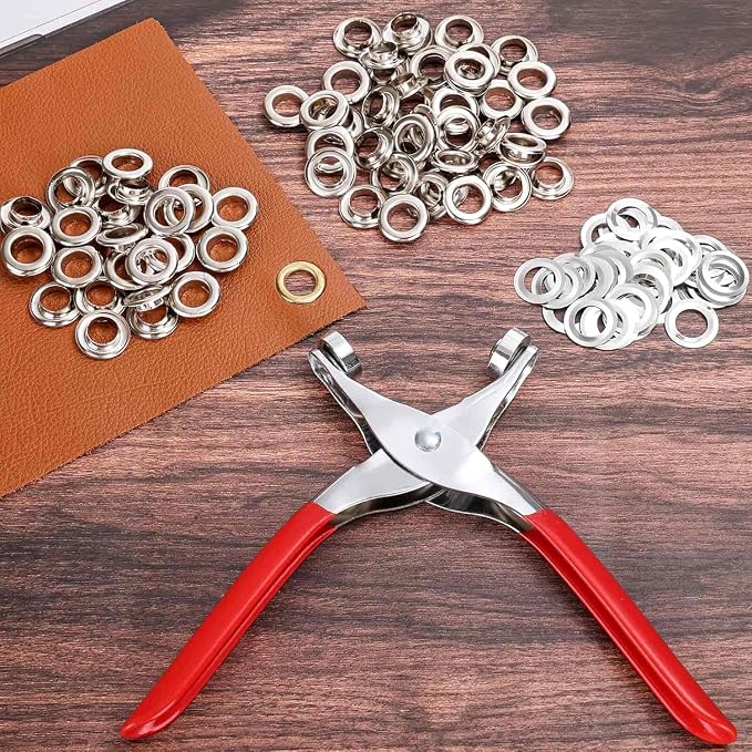 643Pcs Grommet Tool Kit 12mm 1/2 Inch Eyelet Kit - Image 5