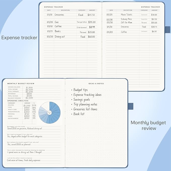 And Per Se Budget Planner and Monthly Bill Organizer, Undated Financial Planner - Image 4