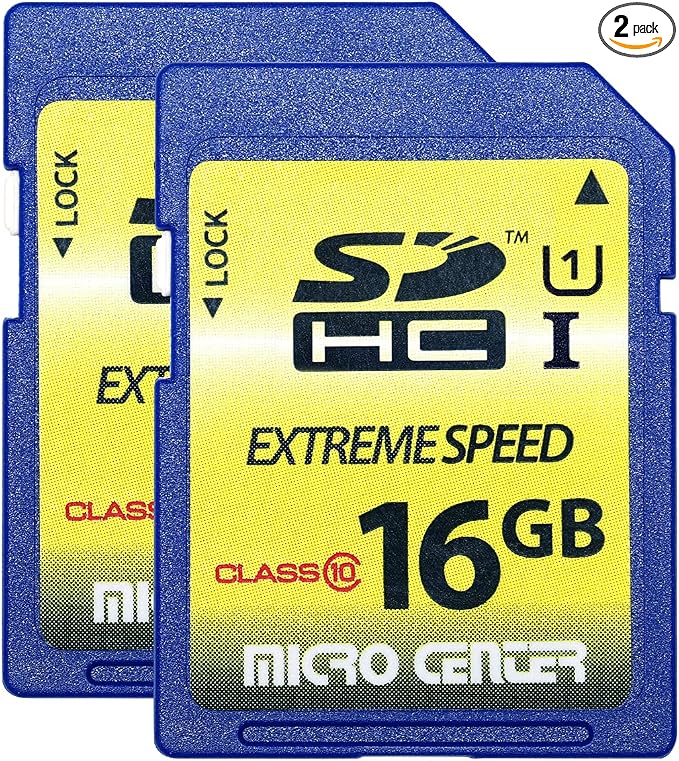 INLAND 16GB Class 10 SDHC Flash Memory Card Standard Full Size SD Chip USH-I U1 by INLAND