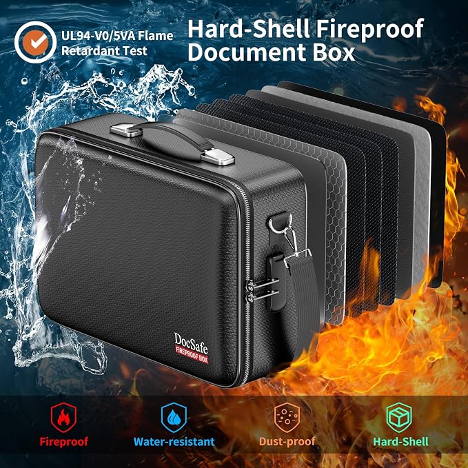 DocSafe Fireproof Document Box - Image 2