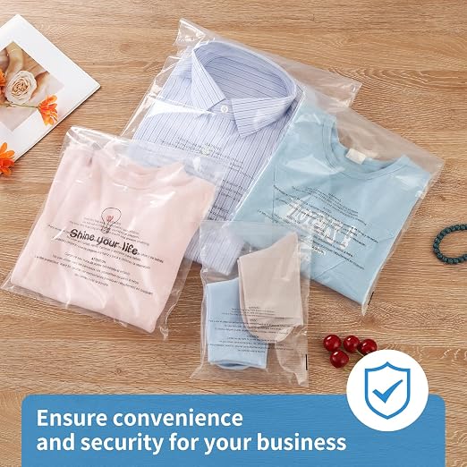 iMailer - 100 Pcs - 11" x 14" Clear Poly Bags - Image 5