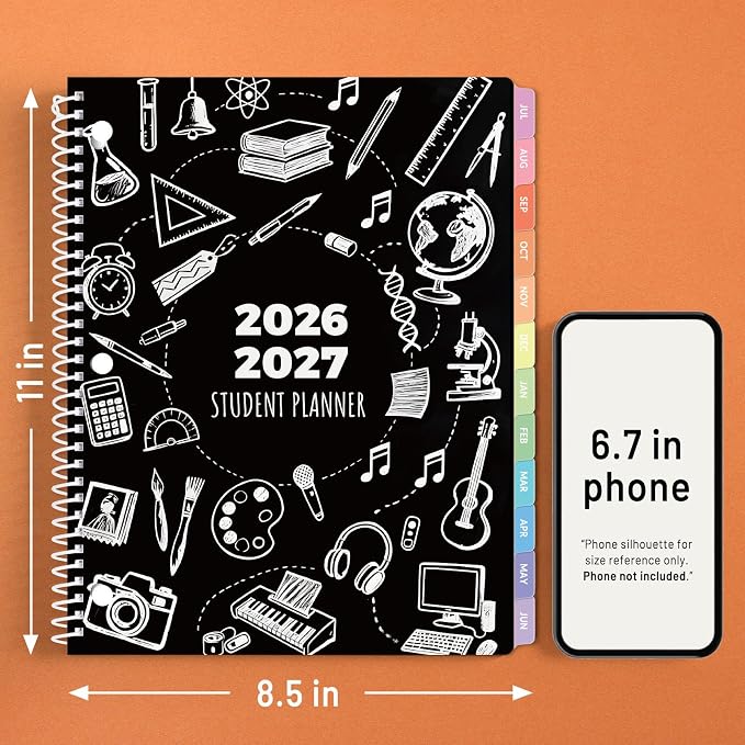 SUNEE Elementary Student Planner 2026-2027, Academic Year Jul. 2026 - Image 6