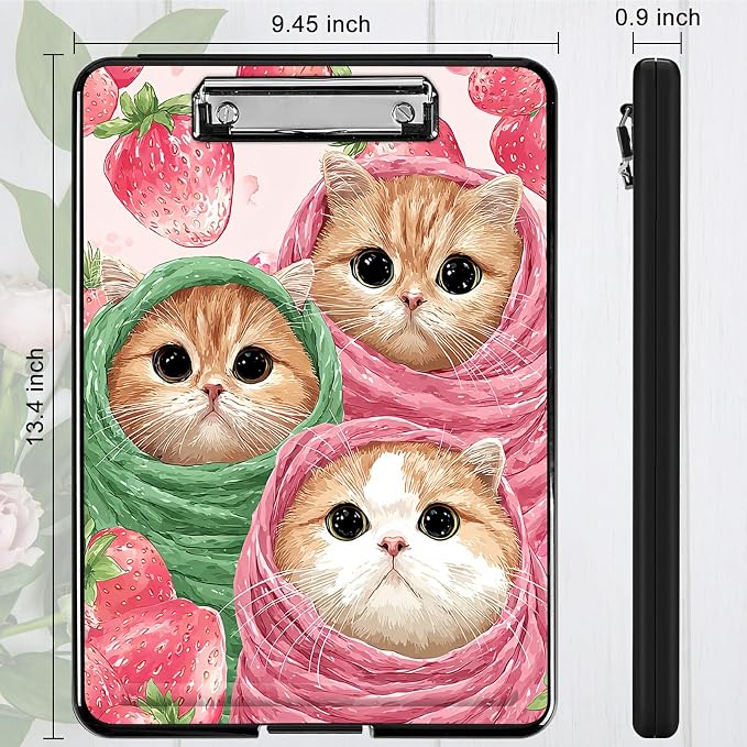 Heavy Duty Storage Clipboard, Slim Nursing Clipboard - Image 4