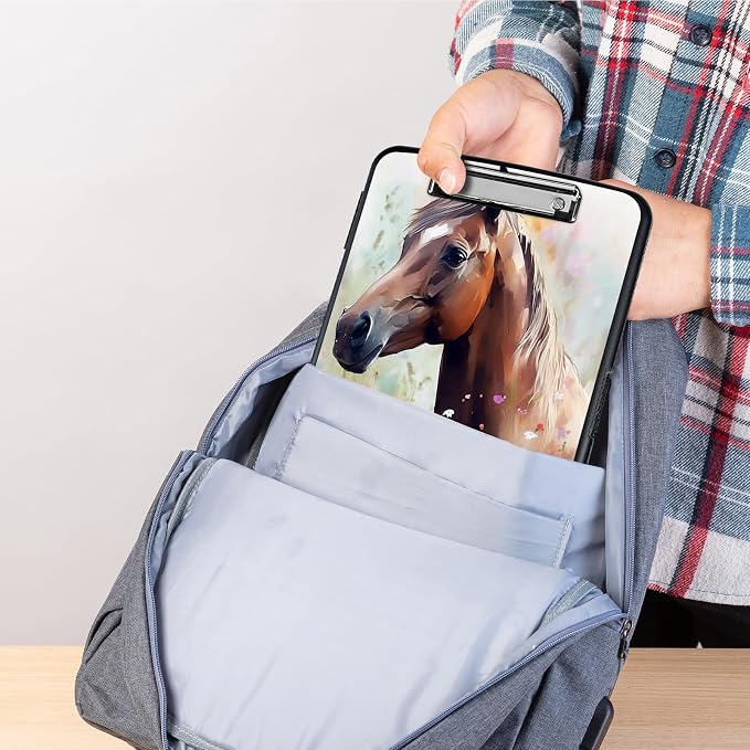Clipboard with Storage, Heavy Duty Plastic Storage Clipboard with Low Profile - Image 7