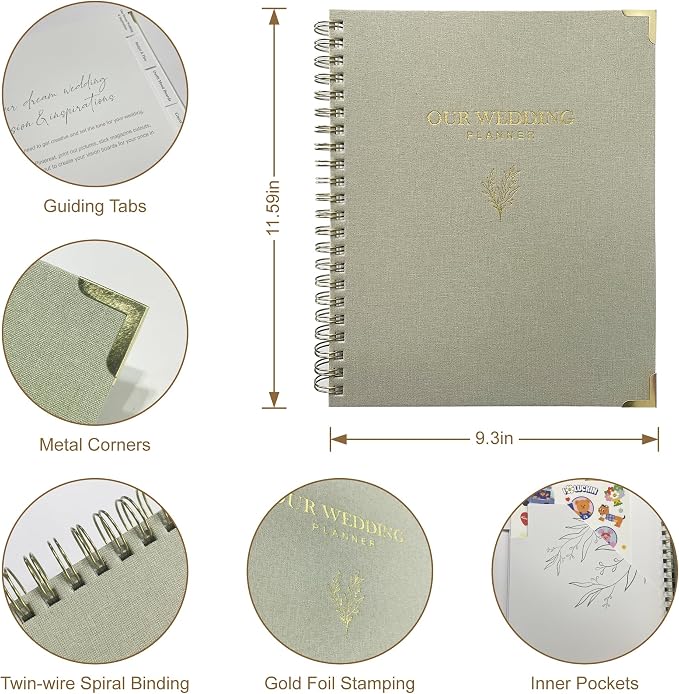 Wedding Planner Book and Organizer - Image 2