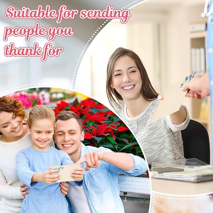 Spiareal 100 Pcs Blank Note Cards Blank Decorative Notecards Index Cards Bulk - Image 5