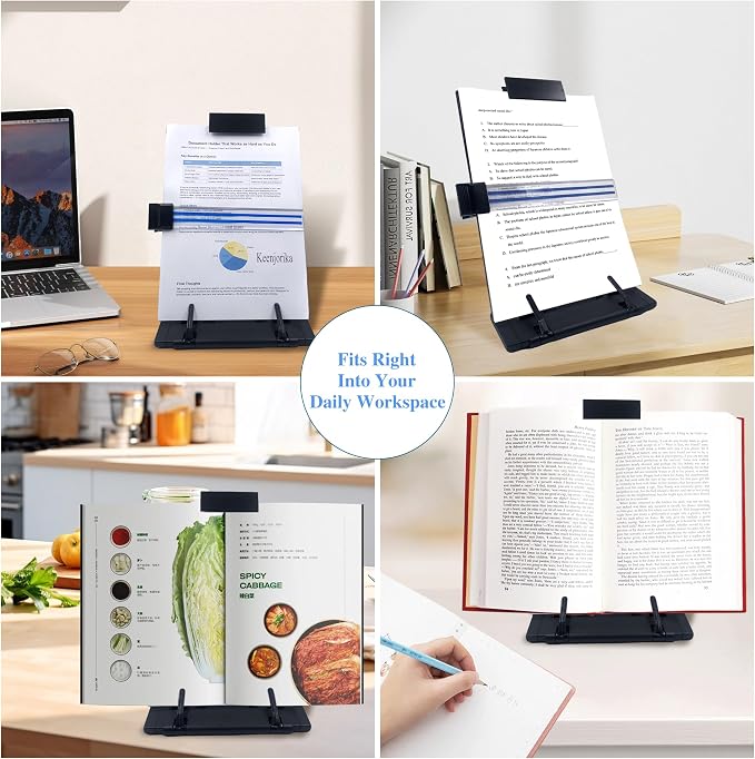 Keenjorika Desktop Document Book Holder - Image 6