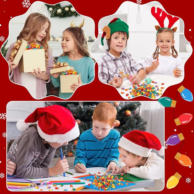 JUNEBRUSHS 150Pcs Christmas Erasers - Image 3
