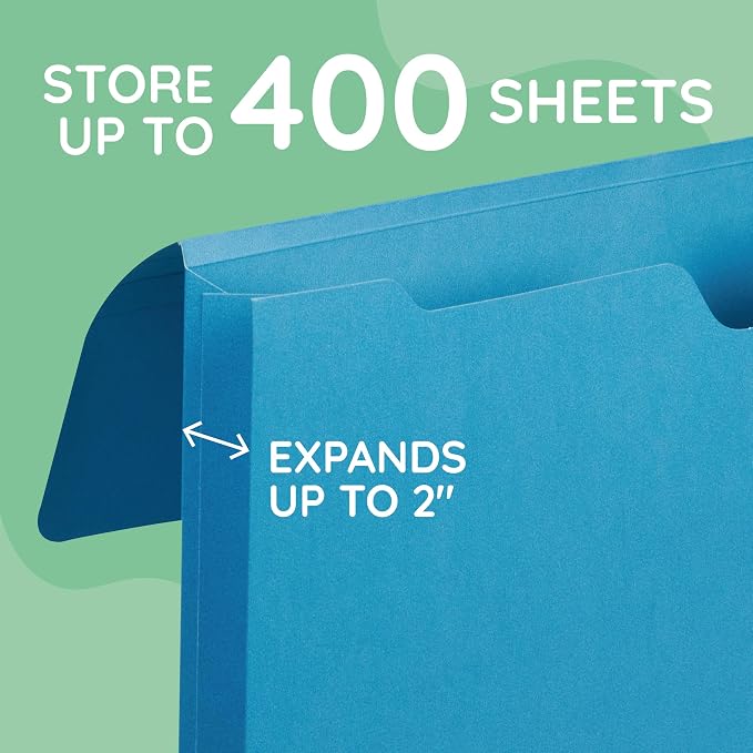 Blue Summit Accordion File Wallet - Image 2