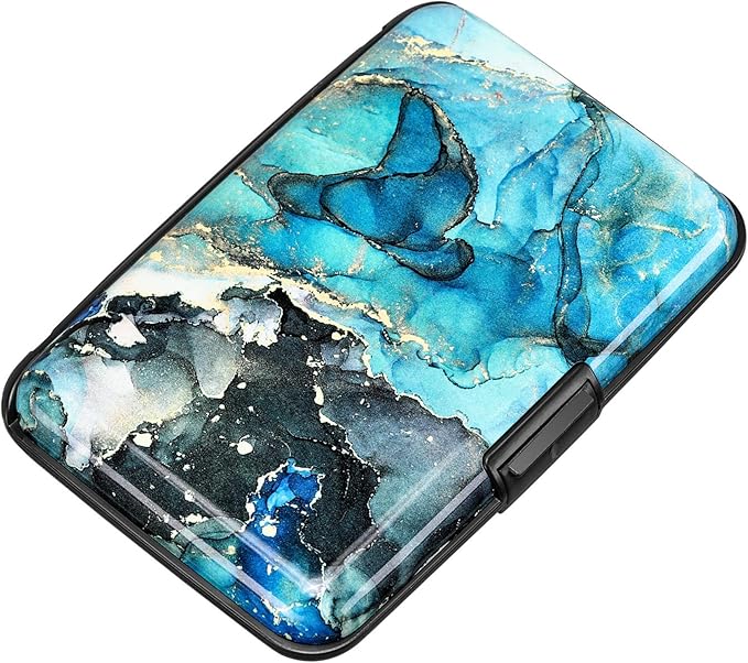 ELFISH RFID Blocking Credit Card Protector Aluminum ID Case Hard Shell Business by ELFISH