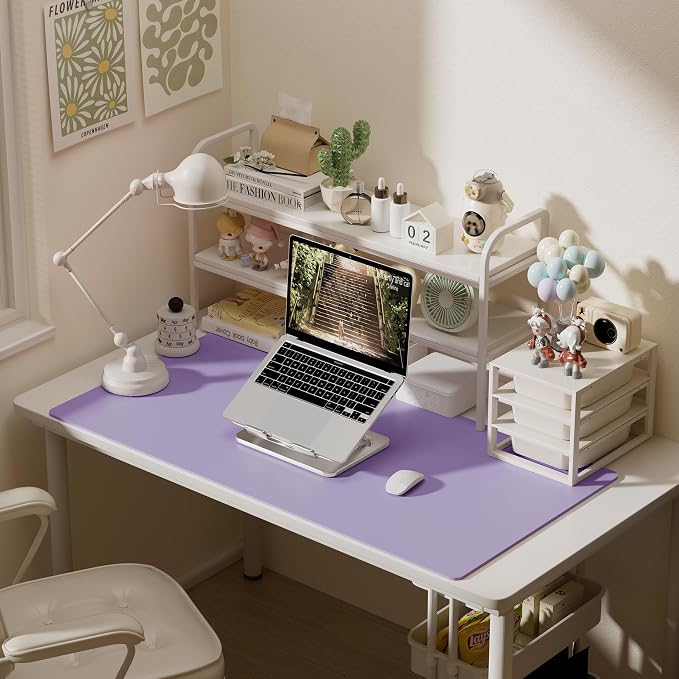 Aothia Faux Leather Desk Mat | Creates A Clean, Organized Workspace - Image 9