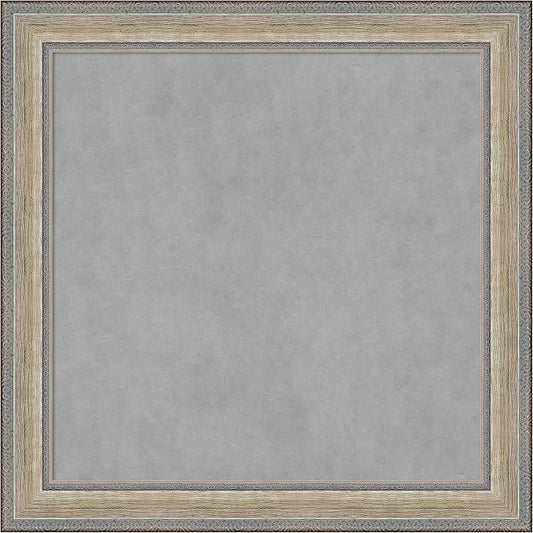 Amanti Art Silver Framed Magnetic Board 29x29 Medium Vision Board by AmantiArt