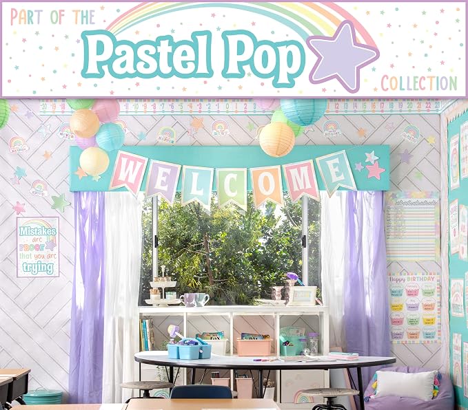 Teacher Created Resources Pastel Pop Flat Name Plates - Image 7