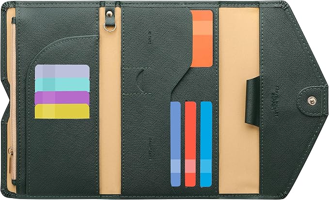 ZOPPEN Mulit-purpose Rfid Blocking Passport Holder Travel Wallet Passport and by Zoppen