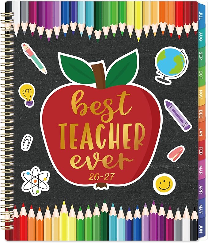 Teacher Planner 2026-2027 for Teacher School by Attitill