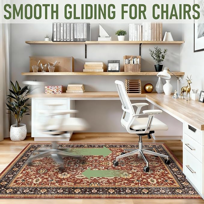 48"x60" Office Chair Mat for Hardwood, Under Desk Chair Mat for Home Office - Image 4