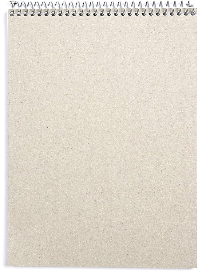 Mintra Office TOP BOUND Durable Spiral Notebooks (Lavender, Salmon, Sage Green, College Ruled 3pk)-DeskLoop Office