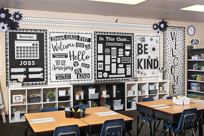 Teacher Created Resources Black Better Than Paper Bulletin Board Roll - Image 6