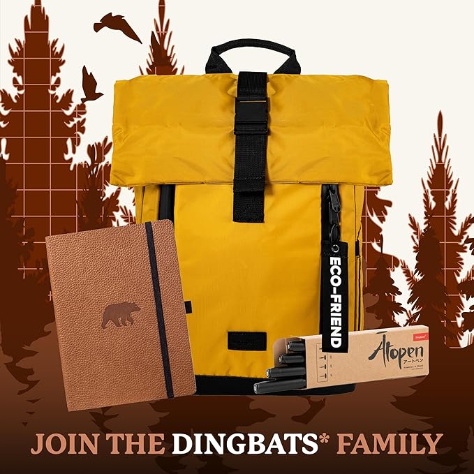 Dingbats A5 Wildlife Ruled Notebook Journal - Premium Vegan Leather Softcover Executive Journal for Women & Men - Work, Note Taking, Writing & Travel-DeskLoop Office