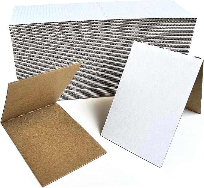 96 Packs Sleeves for Sports Card Protectors, Mail Shipping Stiffeners by ANSSDO