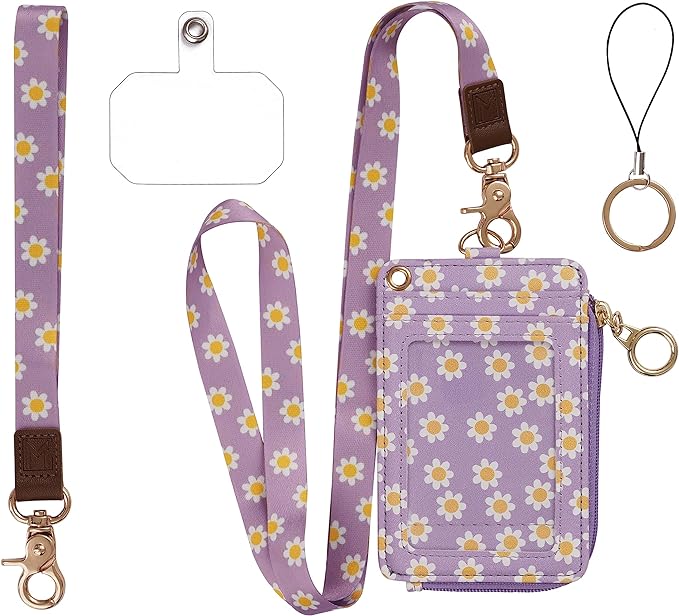 MONDO DESIGNS 2-in-1 ID Badge Holder & Lanyard Wallet by MondoDesigns
