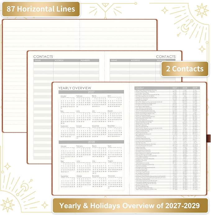 2027 Planner - 2027 Weekly Monthly Planner, Janaury 2027 - December 2027 - Image 5