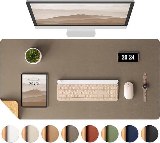 Aothia Dual-Sided Desk Mat by AothiaSimpleNaturalUnique