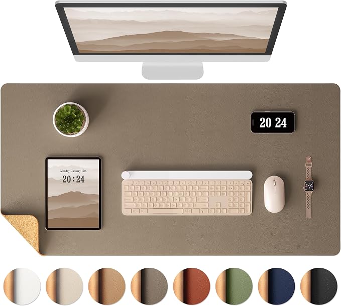 Aothia Dual-Sided Desk Pad by AothiaSimpleNaturalUnique