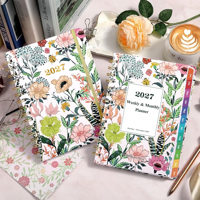 2027 Planner – Weekly ＆ Monthly Planner 2027, Jan. 2027 – Dec. 2027, 6.4" x 8.5" - Image 2