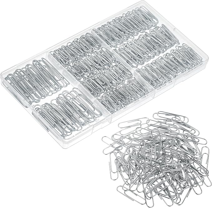 Mr. Pen- Silver Paper Clips, Large and Small - Image 8