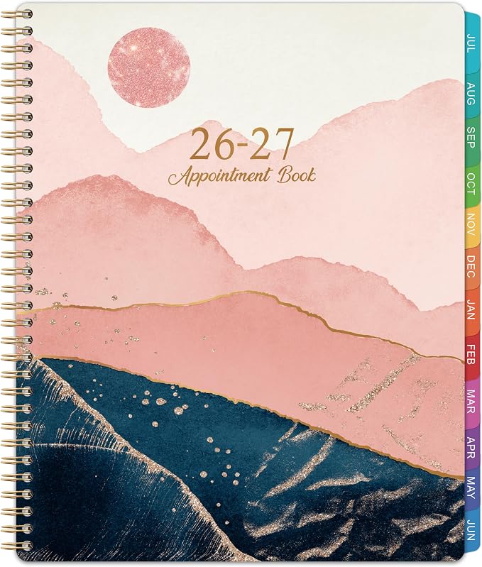 Appointment Book 2026-2027 by Bushypushy