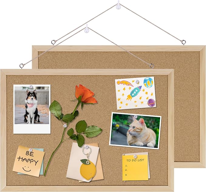 DAHAPYBOO Cork Board for Office by DAHAPYBOO