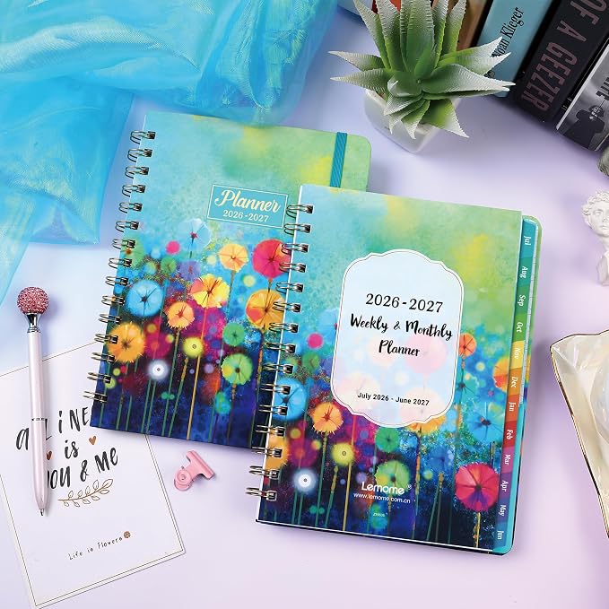 Lemome Planner 2026-2027 Office & Home, Thick Paper, July 2026-June 2027 - Image 2