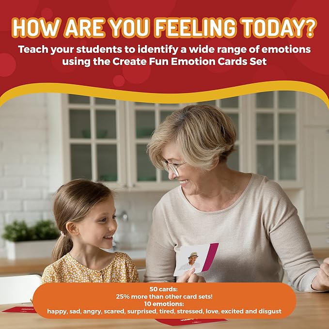 50 Emotions Flash Cards Volume 2 - Image 2