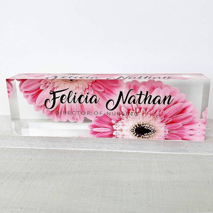Artblox Office Desk Name Plate Personalized | Custom Name Plates by Artblox