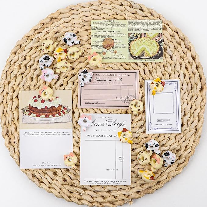 Decorative Cute Push Pins for Bulletin Board, Thumb Tacks, Cork Board Desk Wall - Image 4