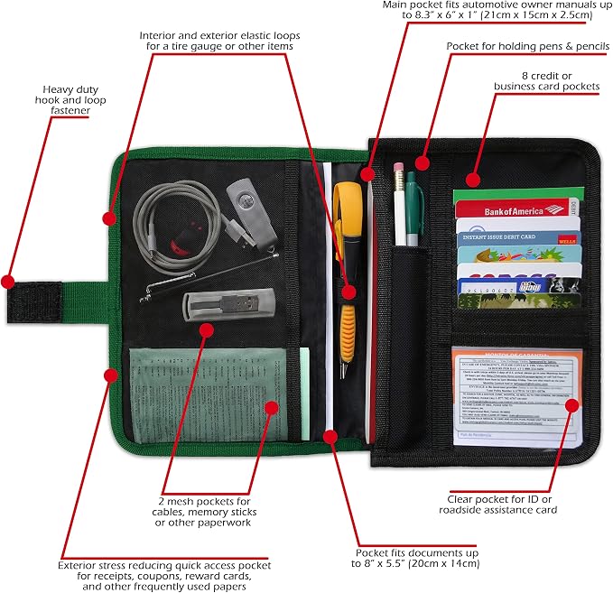 Glove Box Compartment Organizer - Image 3