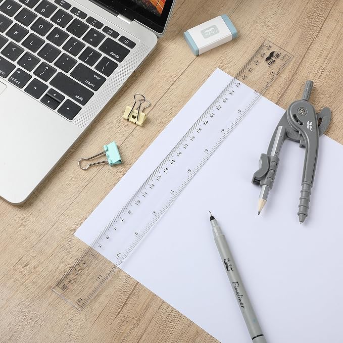 Mr. Pen- Plastic Rulers, 12 Inch, 12 Pack, Easy-to-Read Markings | - Image 5
