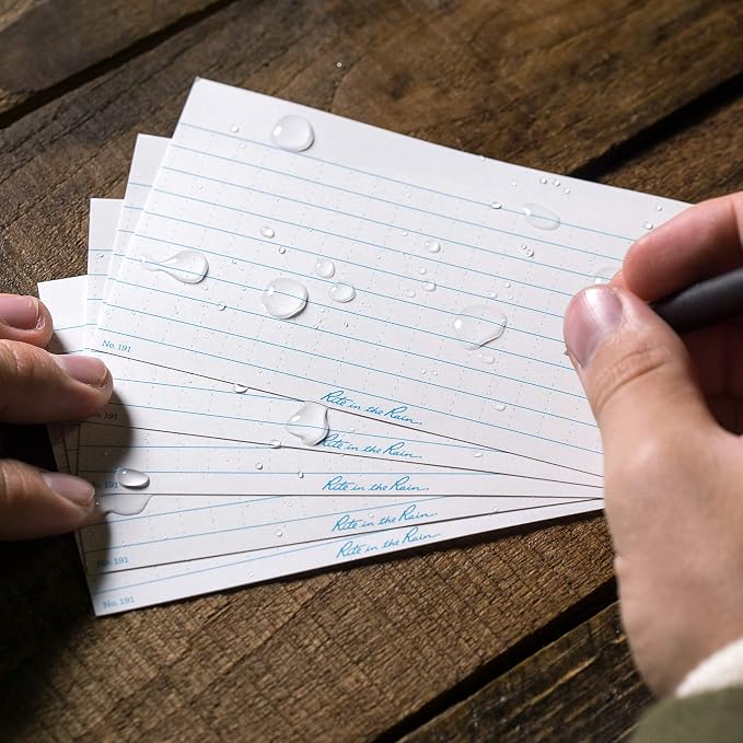 Rite In The Rain Weatherproof Index Cards, Universal Pattern - Image 11