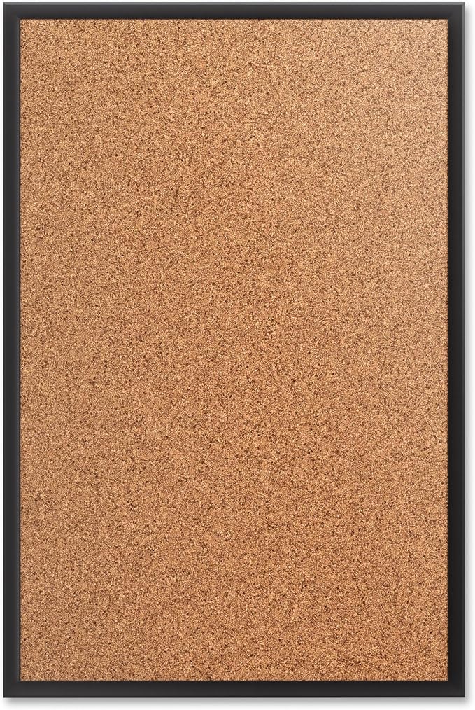 Quartet Cork Bulletin Board 72"W x 48"H Pin Board - Image 7