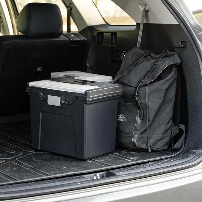 IRIS USA File Box with Lid File Organizer - Image 9
