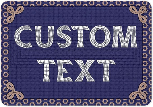 Custom Sign, Custom Street Sign, 11 Font Colors, 13 Font Styles, 4 Hole Options by MySignCenter