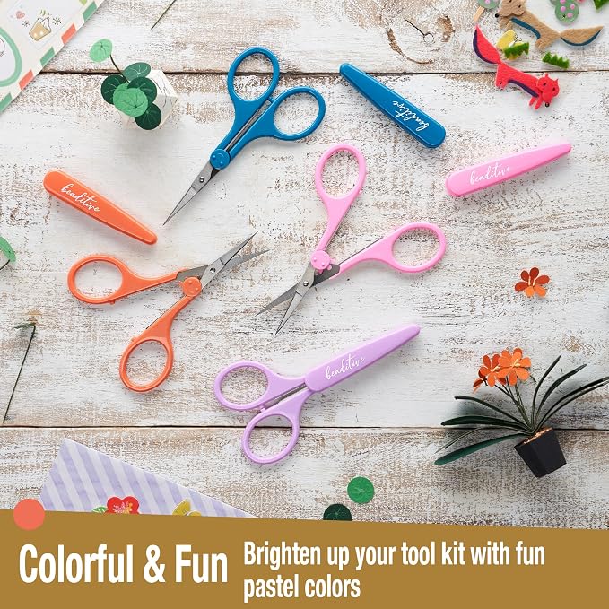 Beaditive High Precision Detail Scissors Set Sharp, Fine Tips | Paper Cutting - Image 9